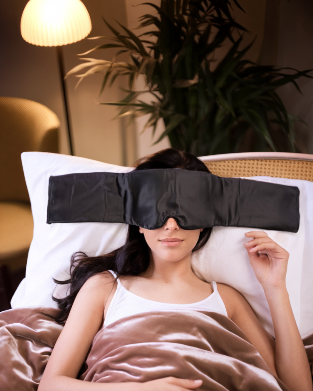 Royfie Weighted Eye Mask (Midnight Black)